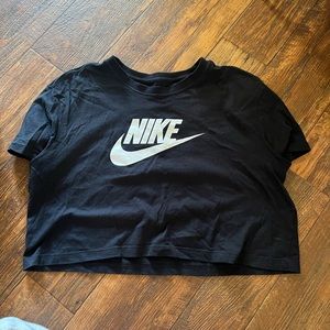 The Nike Tee, loose fit crop top